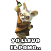 YO LLEVO
EL POMO..