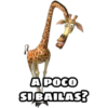 A POCO
SI BAILAS?