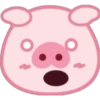 Lovely Pig Emoji 15