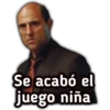 Se acabó el
juego niña