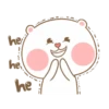 he
