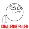 CHALLENGE FAILED