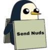 Pingüino Letrero 12