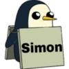 Pingüino Letrero 13