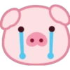 Lovely Pig Emoji 20