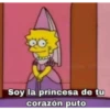 Soy la princesa de tu
corazón puto