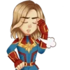 Capitana America Cartoon 14