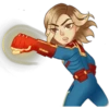 Capitana America Cartoon 15