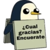 Pingüino Letrero 19
