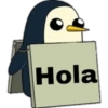 Pingüino Letrero 20