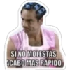 SI NO MOLESTAS
ACABO MAS RAPIDO