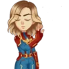 Capitana America Cartoon 20