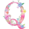 Letters with flowers 7