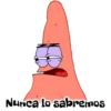 Nunca lo sabremos