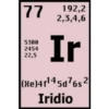 77
192,2
2,3,4,6
Ir
5300
2454
22,5
(He)4r145d76s2
Iridio