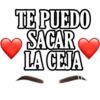 TE PUEDO
SACAR
LA CEJA