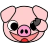 Smiley Pig 23