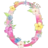 Letters with flowers 18