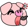 Smiley Pig 25