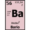 56 137,34
2
Ва
1640
714
3,5
(Xe)6s?
Bario