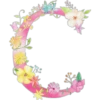 Letters with flowers 23