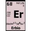 68 167,26
3
Er
2900
1497
9,05
(Xe)4f125a®6s2|
Erbio