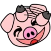 Smiley Pig 30