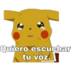 /" יו/ Quiero escuchar tu voz. @ballolet88