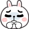 Cheer Rabbit Emoji 2