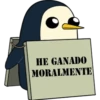 HE GANADO
MORALMENTE