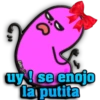 Gise Ei
uy! se enojo
la putita