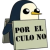 POR EL
CULO NO