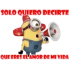 SOLO QUIERO DECIRTE
QUE ERES EL AMOR DE MI VIDA