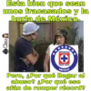Esta bien que sean
unos fracasados y la
burla de México.
Clau
DEPORTIVO
+
CRUZ AZUL
MEXICO
Pero, ¿Por qué llegar al
abuso? ¿Por qué ese
afán de romper récord?