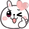 Cheer Rabbit Emoji 11
