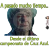A pasado mucho tiempo....
DEPORT
CRUZ AZU
3)
Clau
Desde el último
campeonato de Cruz Azul.