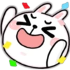 Cheer Rabbit Emoji 13