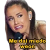 Me dai miedo weon