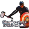 HADDERBONILLA
Siempre con la
frente en alto
