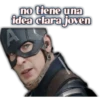 no tiene una
idea clara joven
HADDERBONILLA