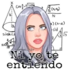 Sinh 1+COSA N a) (x-a) Fid Zambrano Sticker Ni ye të entiendo