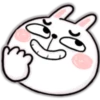 Cheer Rabbit Emoji 21