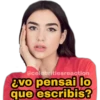 @celebritiesreaction ¿vo pensai lo que escribis?
