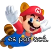{
es por acá.