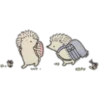 STICKERS ERIZOS 3 25