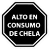 ALTO EN CONSUMO DE CHELA