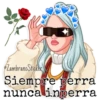ZambranoSticker Siempre perra nunca inperra