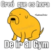 Creó que es hora
•ZambranoSticker
Nambrano Sticker
De ir al Gym