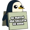 SE PARTIÓ ESA GALLETA DE SODA