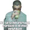 SOYCHOOGOMILO
No sé si necesITABA
ESPACIO O IR MAS
DESPACIO